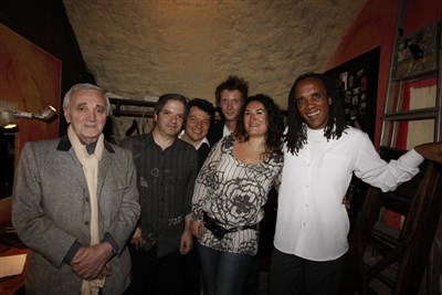 Charles + musiciens au Sentier