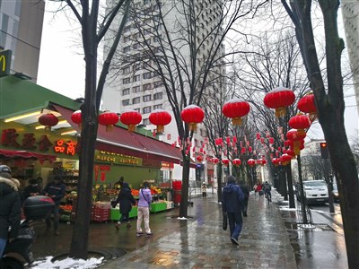 Chinatown aux couleurs du nouvel an chinois