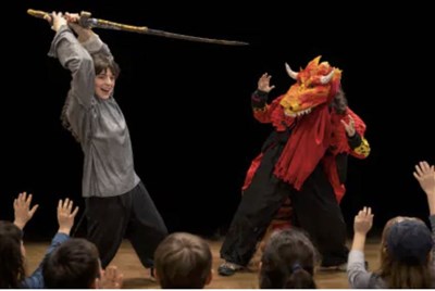 Photo 4 de La quête du dragon rouge