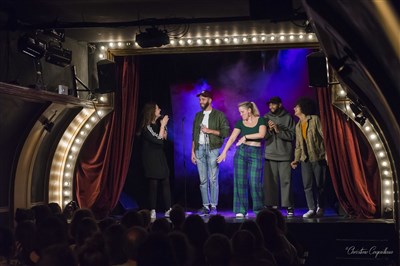 Premier plateau avec Tristan Lopin, Tahnee, Julie-Albertine & Nordine Ganso 