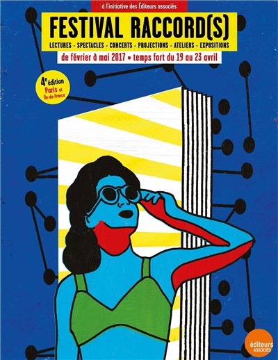 Affiche du Festival Raccord(s) 2017 réalisée par Gianpaolo Pagni