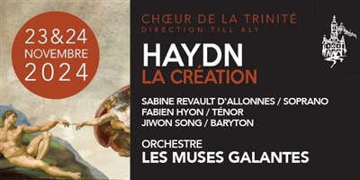 Photo 1 de Choeur de la Trinité - La Création de Joseph Haydn
