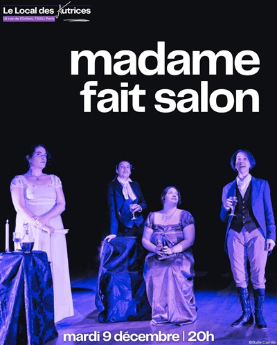 Madame fait salon au Local des Autrices