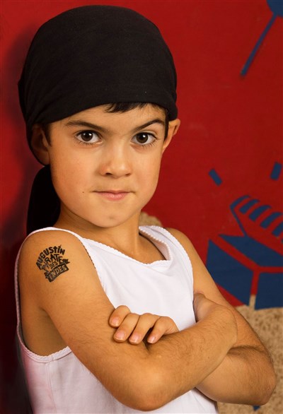 Enfant Pirate tatoué ;)