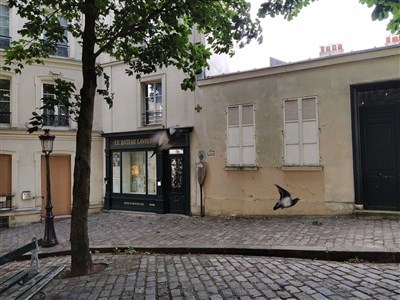 Le Bateau Lavoir, fréquenté par Domenica Walter, la Diabolique