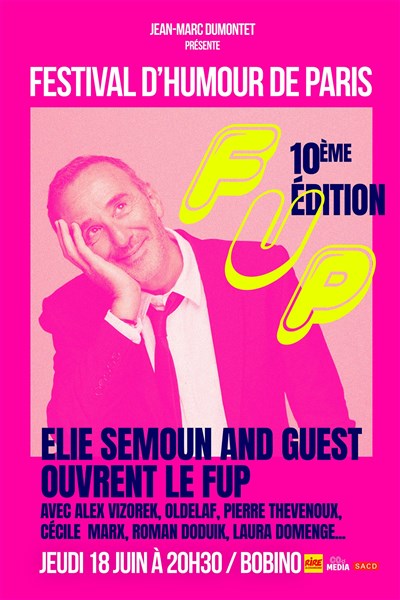 Photo 3 de Festival d'Humour de Paris 2026 le FUP