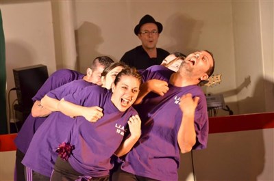 Match d'improvisation Ultraviolets / LISM