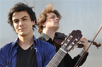 Lucas Rocher et Axel Dachet