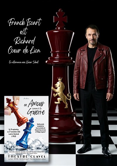 Richard Coeur de Lion : Franck Isoart en alternance avec Xavier Sibuet