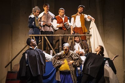 Les gardes enlèvent M. Bonacieux