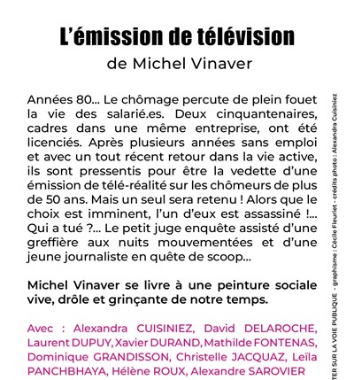Photo 1 de L'Emission de télévision