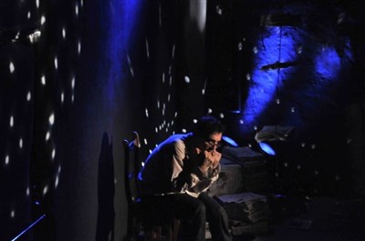 Pierre Margot dans le Clochard stellaire Photo de B.M Palazon