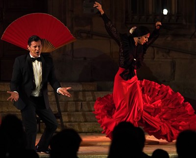 Photo 1 de Ténor in flamenco, le show musical du Festival d'Avignon