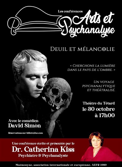 Deuil et mélancolie affiche