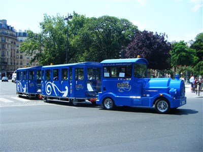 Another Paris petit train bleu circuit BOHEME départ