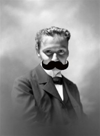 Auguste Lumière et sa Moustache