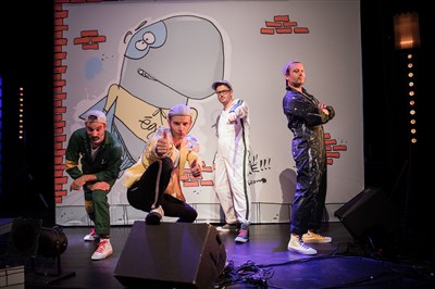 Photo 1 de Super Ego, le nouveau show d'Ego le cachalot !