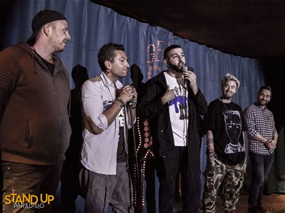 final stand up paradisio seb mellia nino arial syphax fonzie franjo comedy club paris 6 
