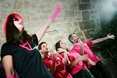 La troupe d'improvisation du 15ème arrondissement au Toucan