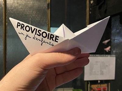 Photo 1 de Provisoire - un jeu d'enfants