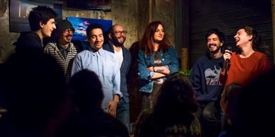 Rémi Boyes, Laura Calu, Hugo Gertner et Yacine Belhousse. Joseph et Louis en guests.
