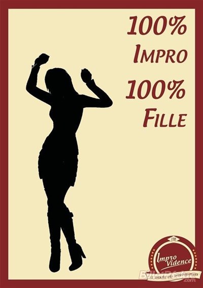 Photo 1 de 100% Impro, 100% Fille