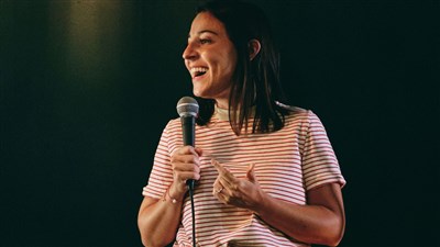 Blandine Lehout au Kube Comedy Club