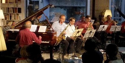 Photo 1 de JazzGang à La Péniche | Sonne comme un Big Bang