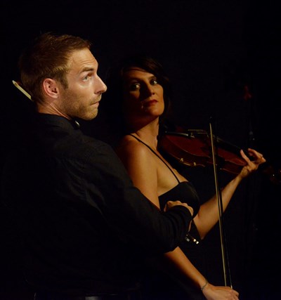Photo 1 de 1air2violons s'invite au théâtre