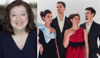 Photo 1 de Marie-Catherine Girod & le Quatuor Tchalik