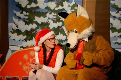 Photo 1 de Lily et le traîneau du Père Noël