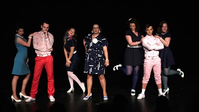 La troupe dans son intégralité