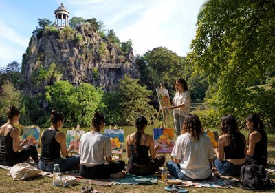 Photo 3 de Atelier Peinture Buttes Chaumont