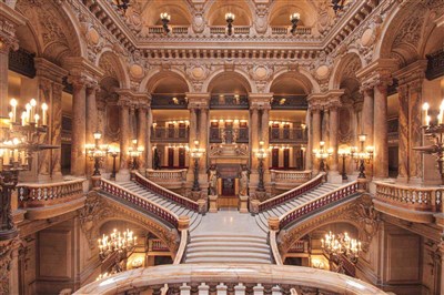 Le Grand Escalier de l'Opéra Garnier