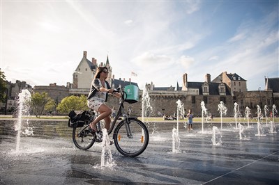 Visite guidée de Nantes à véo électrique