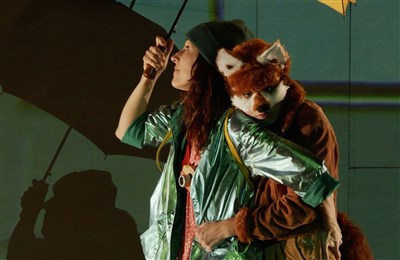 Le renard et la petite fille.