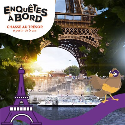 Photo 2 de Chasse au Trésor : Enquêtes à bord | Batobus Paris