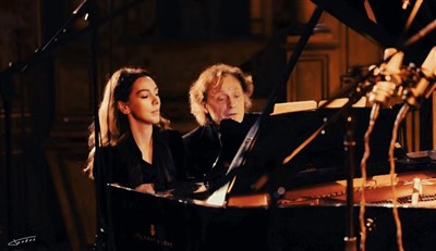 Photo 1 de Dimitri Naïditch et Polina De Carlo : Ravel / Legrand / improvisations