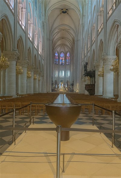 Visite intérieur de Notre-Dame