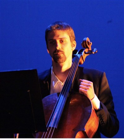 Benjamin Aubry au violoncelle