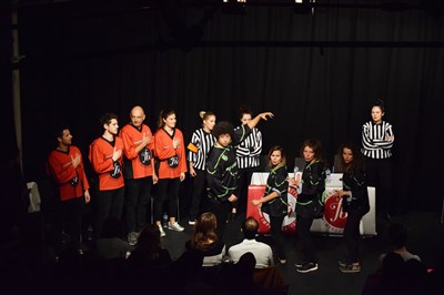 Photo 1 de Match d'improvisation : Paris vs Londres