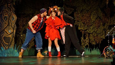 Photo 1 de La folle histoire du petit Chaperon rouge