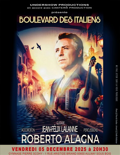 Photo 1 de Roberto Alagna : Boulevard des Italiens