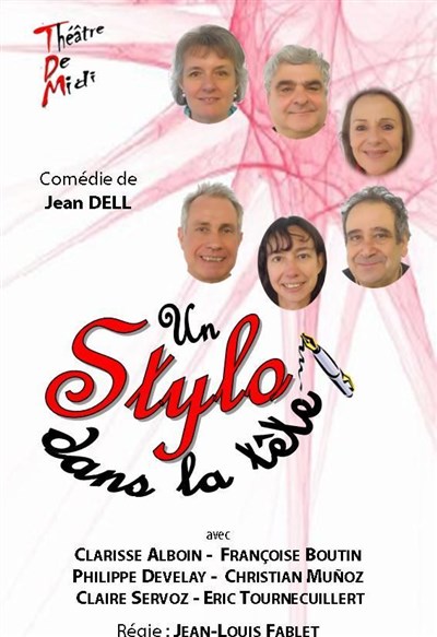 Photo 1 de Un stylo dans la tête