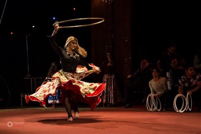 Rosa hola hoop
