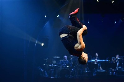 Les acrobates du cirque Arlette Gruss
