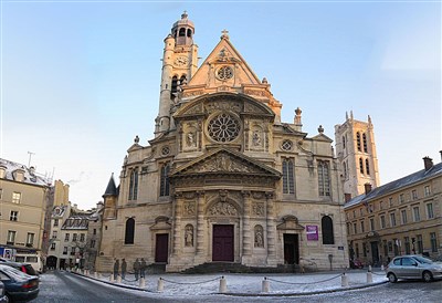 Photo 2 de Saint-Etienne-du-Mont et la Montagne Sainte Geneviève