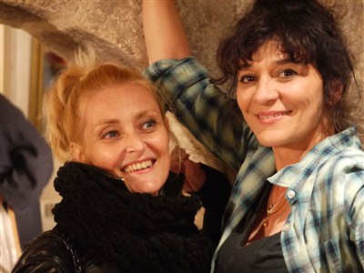 Stéphanie Mathieu et Yvette Caldas