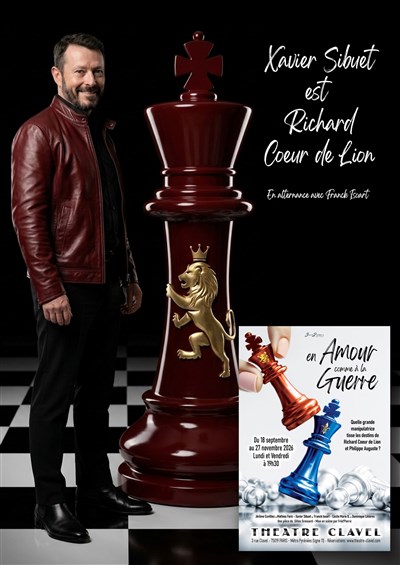 Richard Coeur de Lion : Xavier Sibuet en alternance avec Franck Isoart