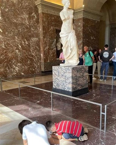 Photo 14 de Visite guidée Enfants : Oeuvres majeures du Louvre | par ParisInTour